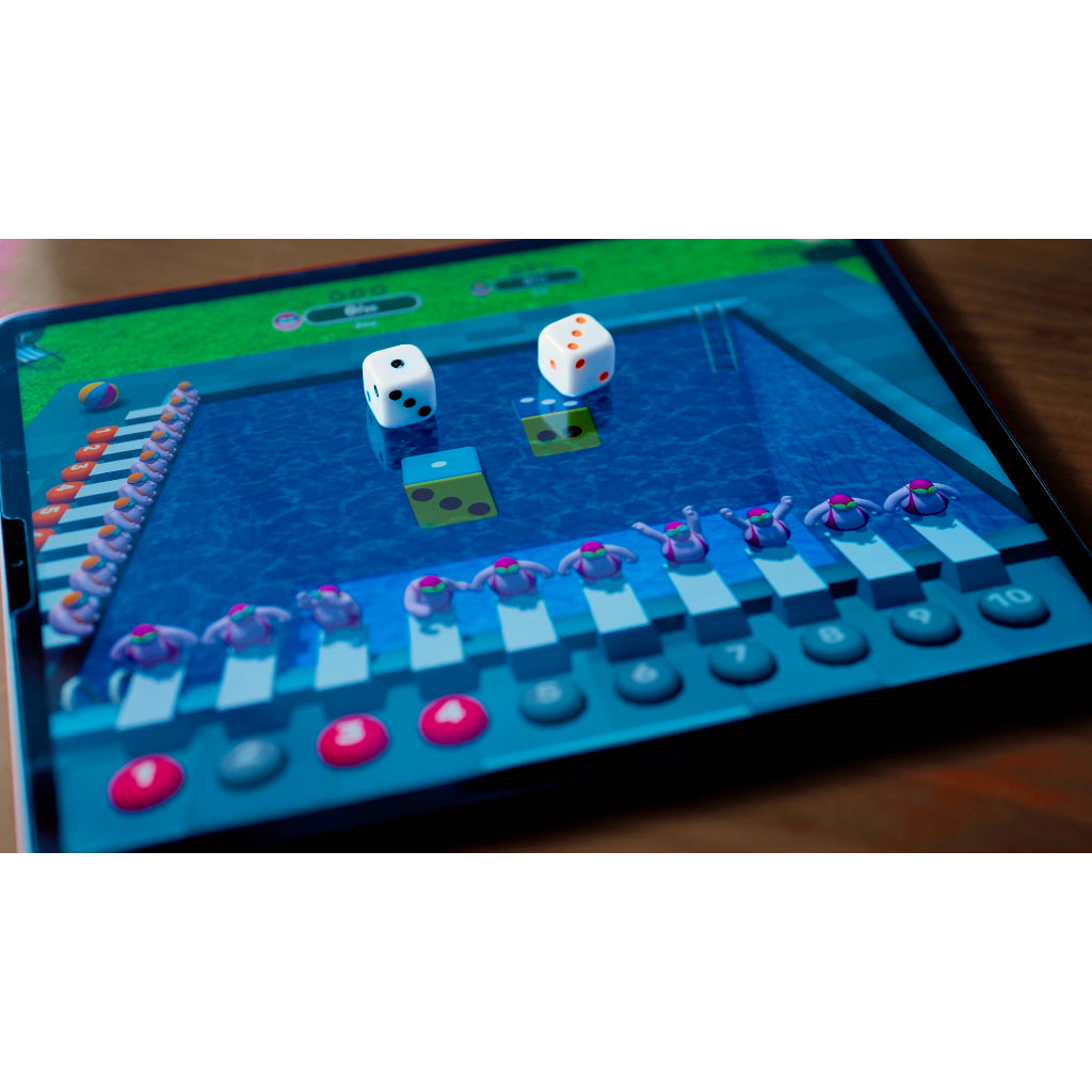GoDice 2 Pack for Interactive Board Games on Tablets