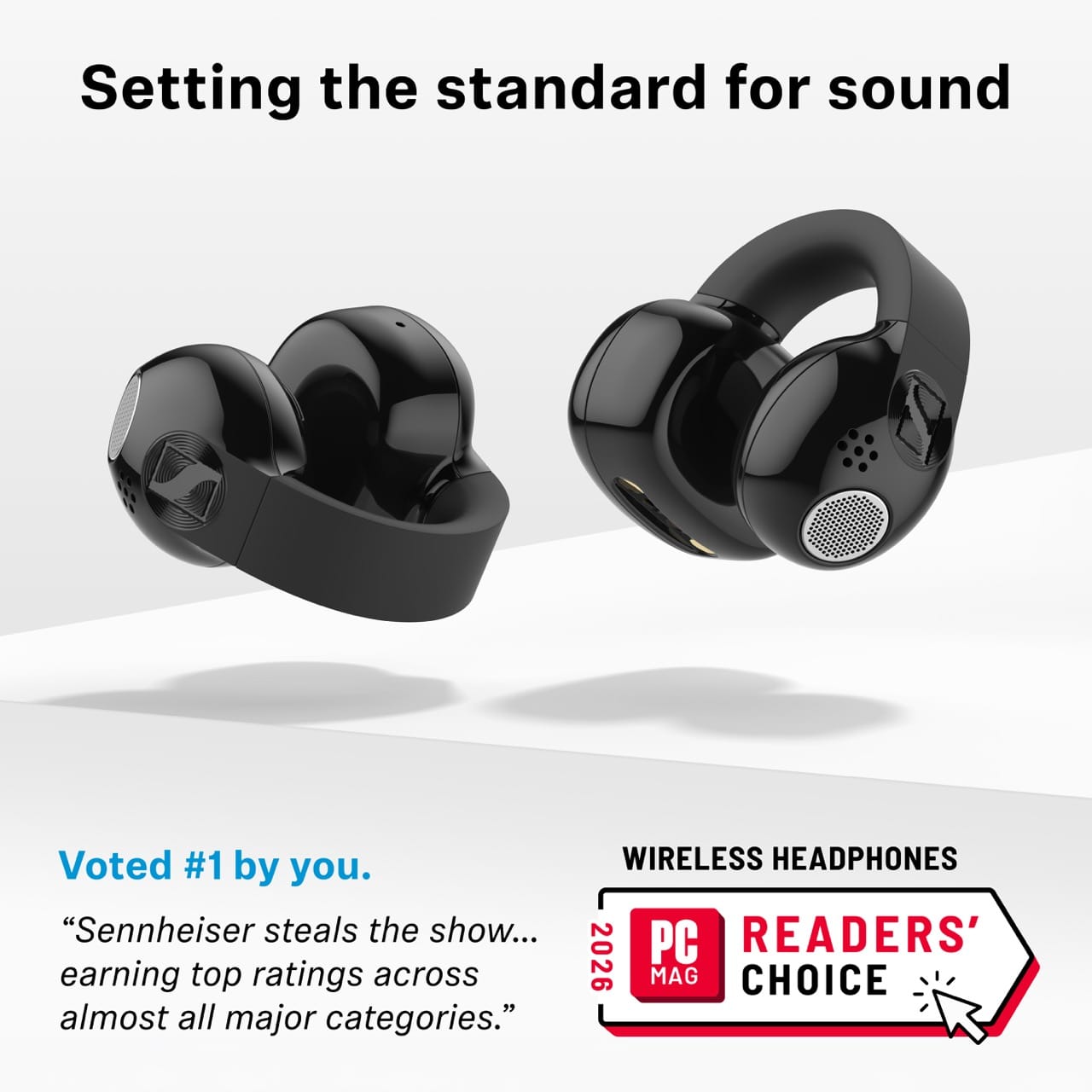 Sennheiser ACCENTUM Clip Open Ear True Wireless Earbuds