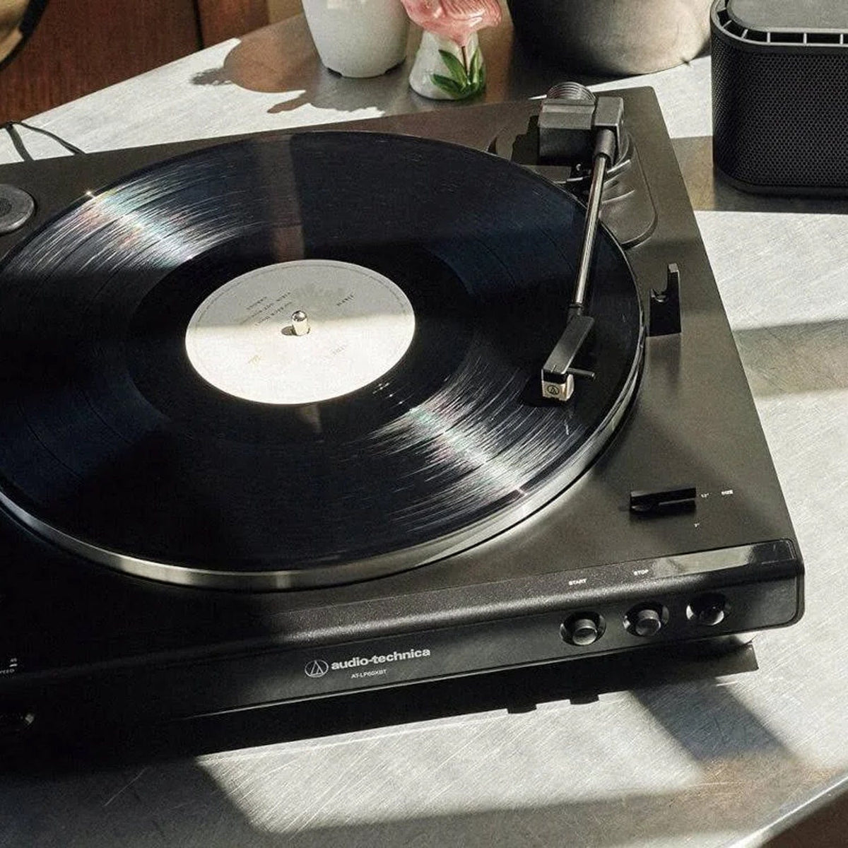 AudioTechnica ATLP60XBT Fully Automatic Wireless BeltDrive Turntabl