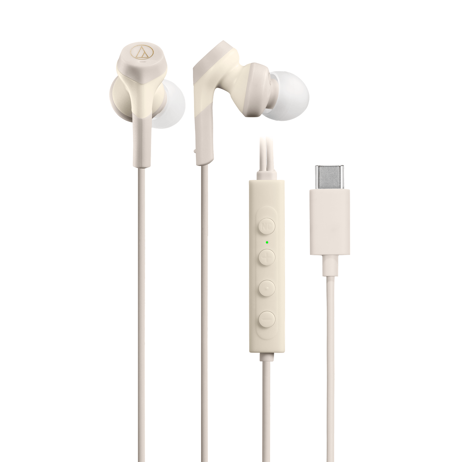 Audio-Technica ATH-CKS330NC Wired In-Ear Headphones with Noise Reduction and USB Type-C Connector