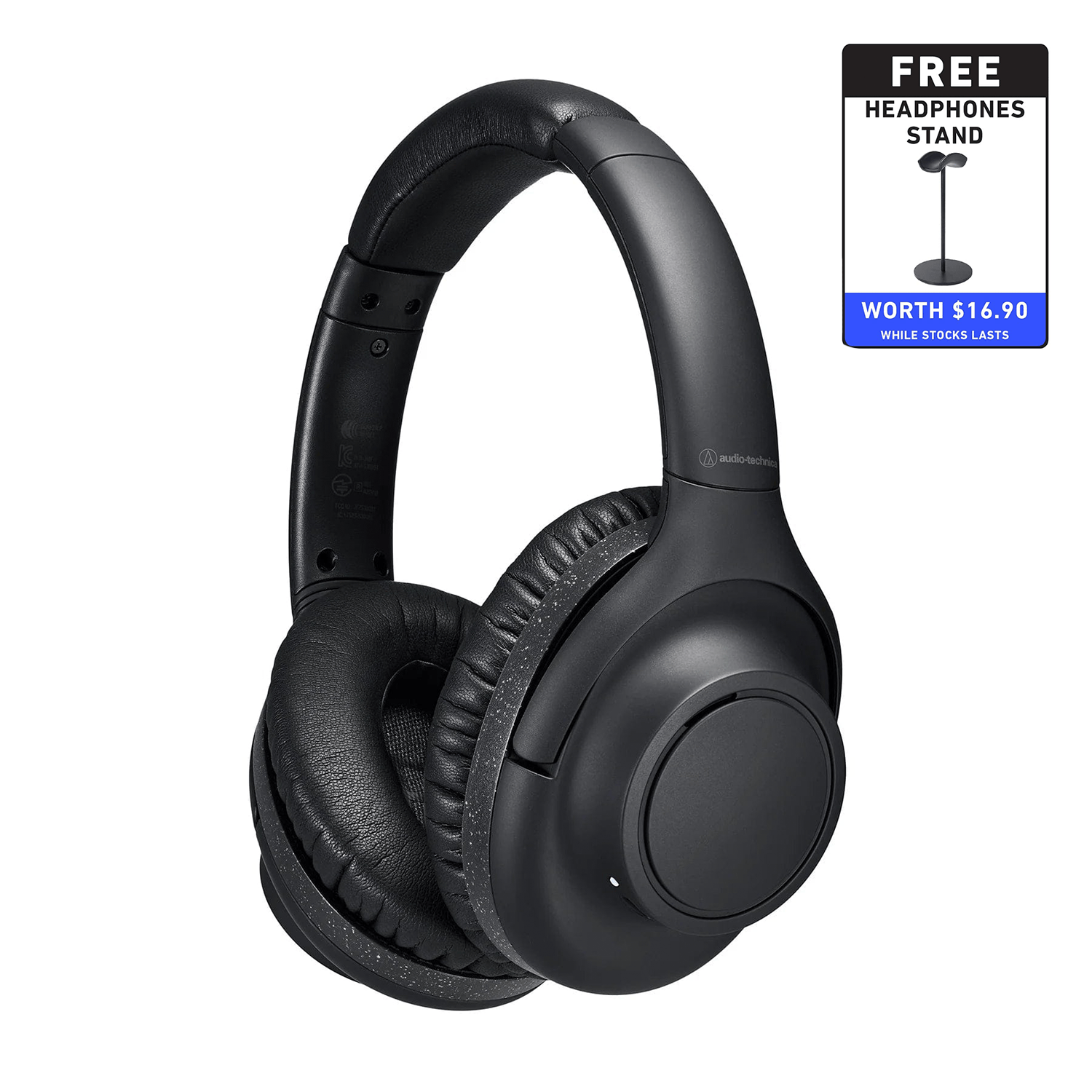 Audio-Technica ATH-S300BT Noise Cancelling Wireless Headphones