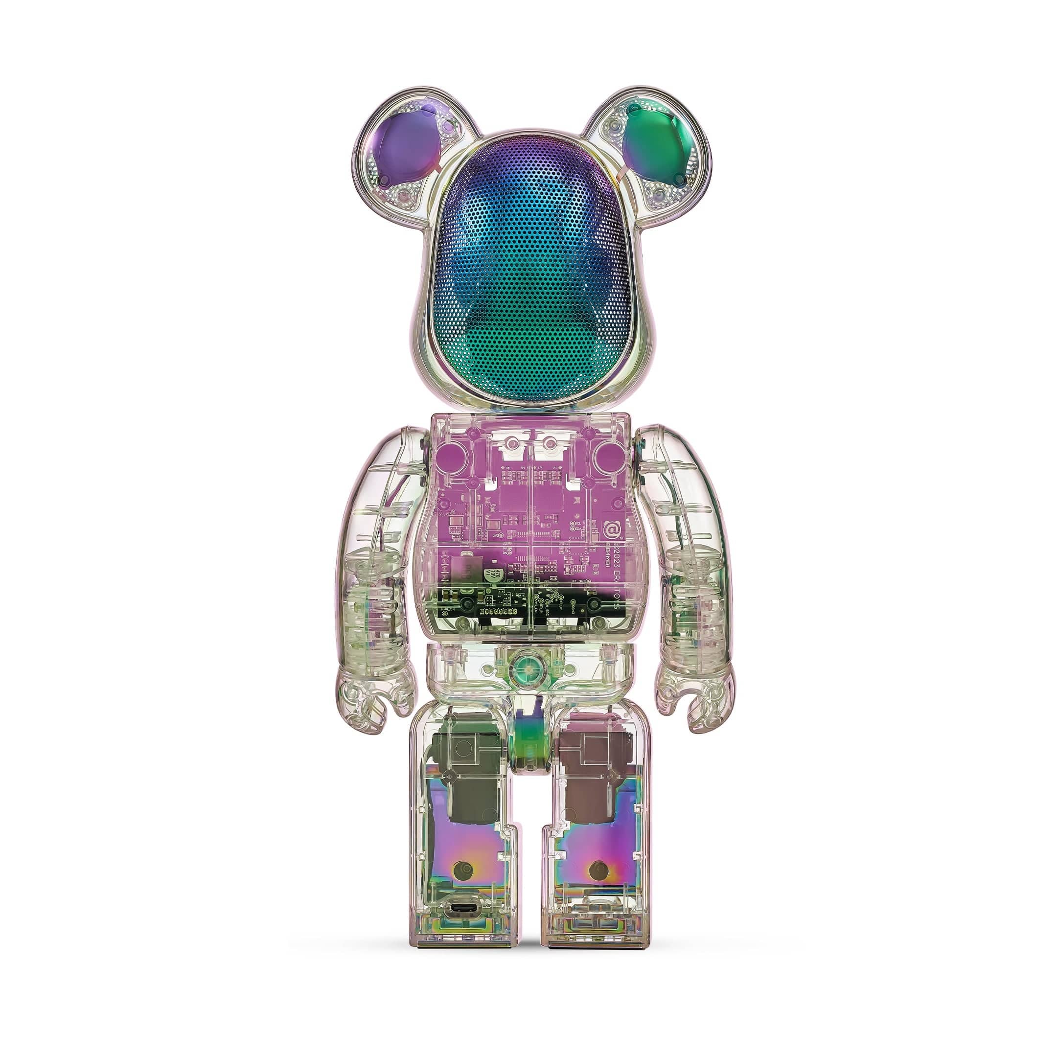 BE@RBRICK AUDIO 400% Portable Bluetooth Speaker | Iridescent Collection