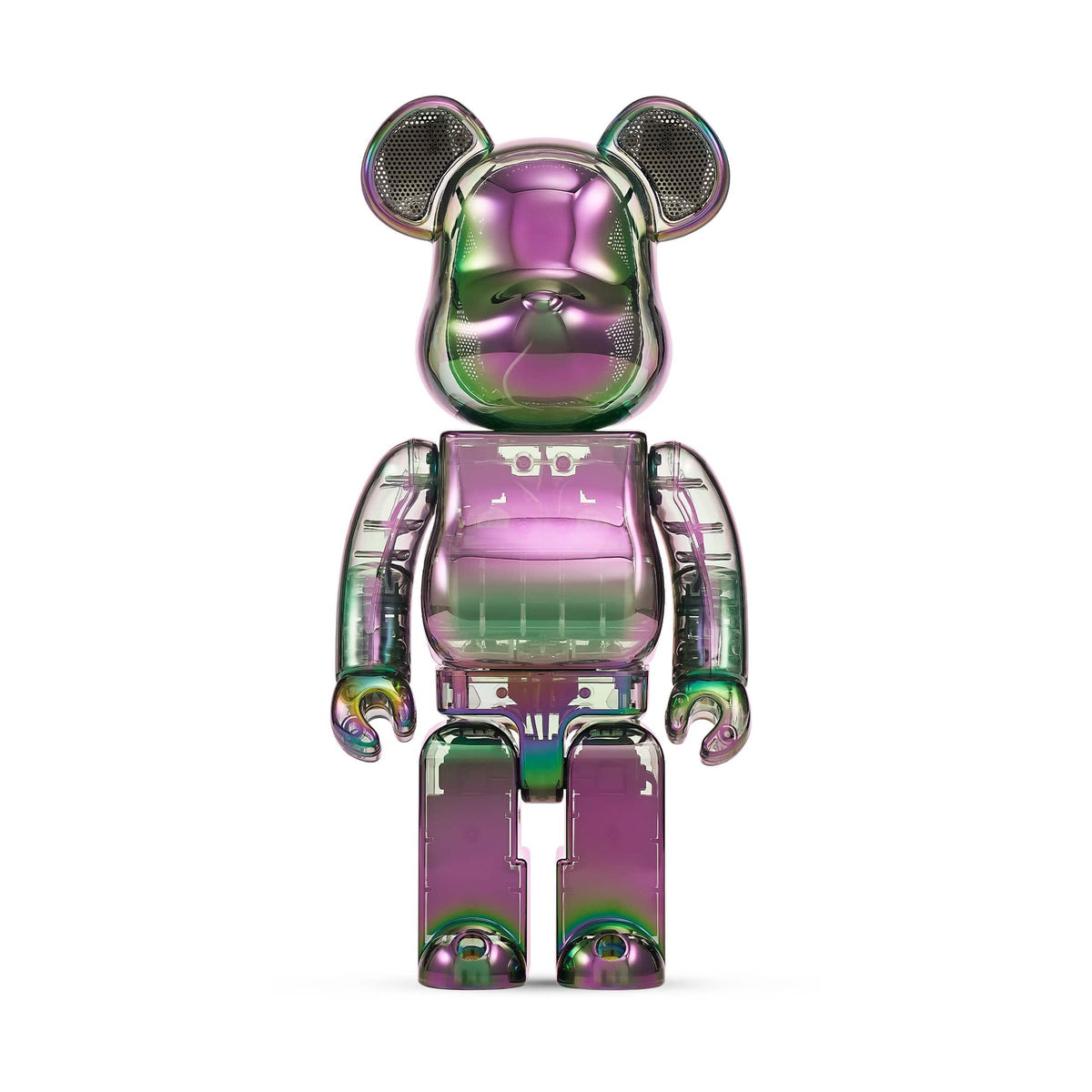 BE@RBRICK AUDIO 400% Bluetooth Speaker Iridescent | Metapod SG