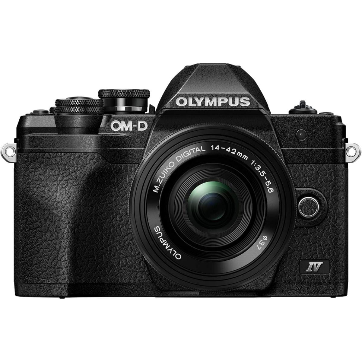 Olympus OM-D E-M10 Mark IV Black/Silver Body with M.Zuiko Digital ED 14-42mm F3.5-5.6 EZ