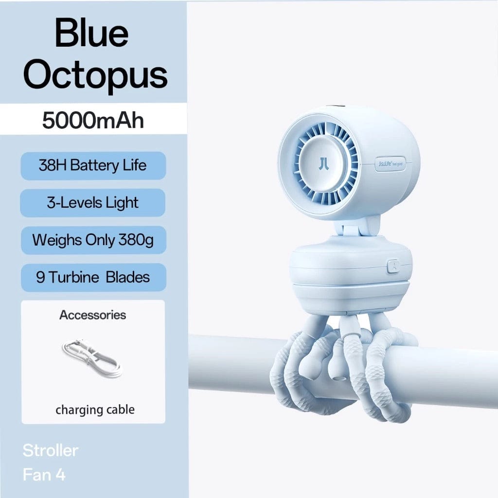 Jisulife Life 4 5000MAH Stroller Fan