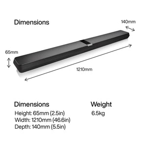 Bowers & Wilkins Panorama 3 Dolby Atmos Cinema Sound Soundbar