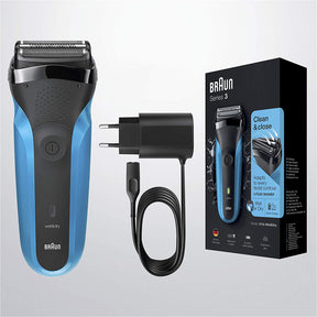 Braun Series 3 310s Electric Shaver for Men - Rechargeable Wet & Dry Electric Razor with 3 Flex Head