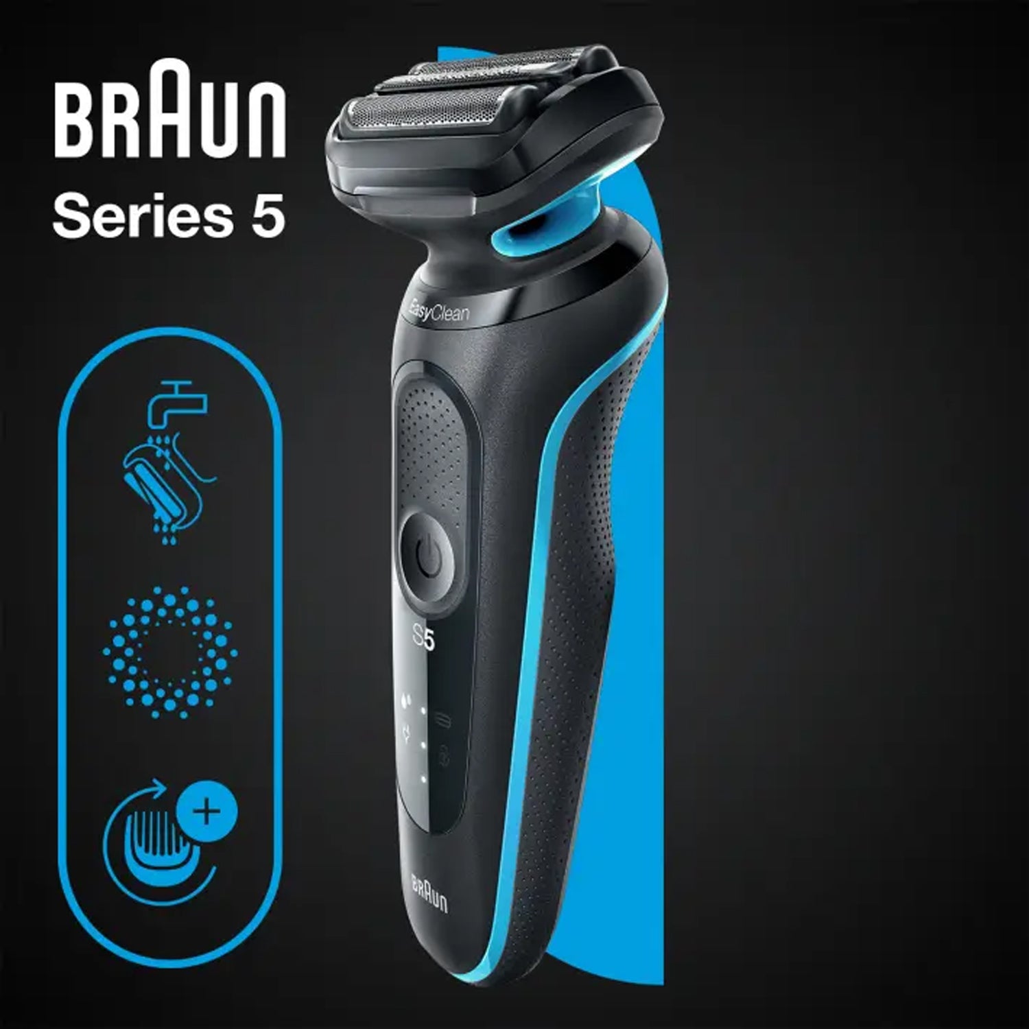 Braun Series 5 51-M1000s Wet & Dry Shaver