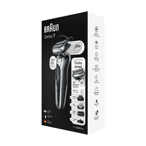 Braun Series 7 71-S4862cs Wet & Dry Shaver with Charging Stand & Attachment