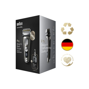 Braun Series 9 Pro 9465cc Wet & Dry Shaver with 5-In-1 SmartCare Center & Travel Case