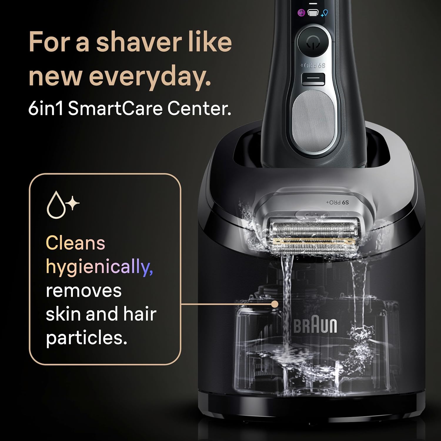 Braun Series 9 Pro+ 9660cc Electric Shaver