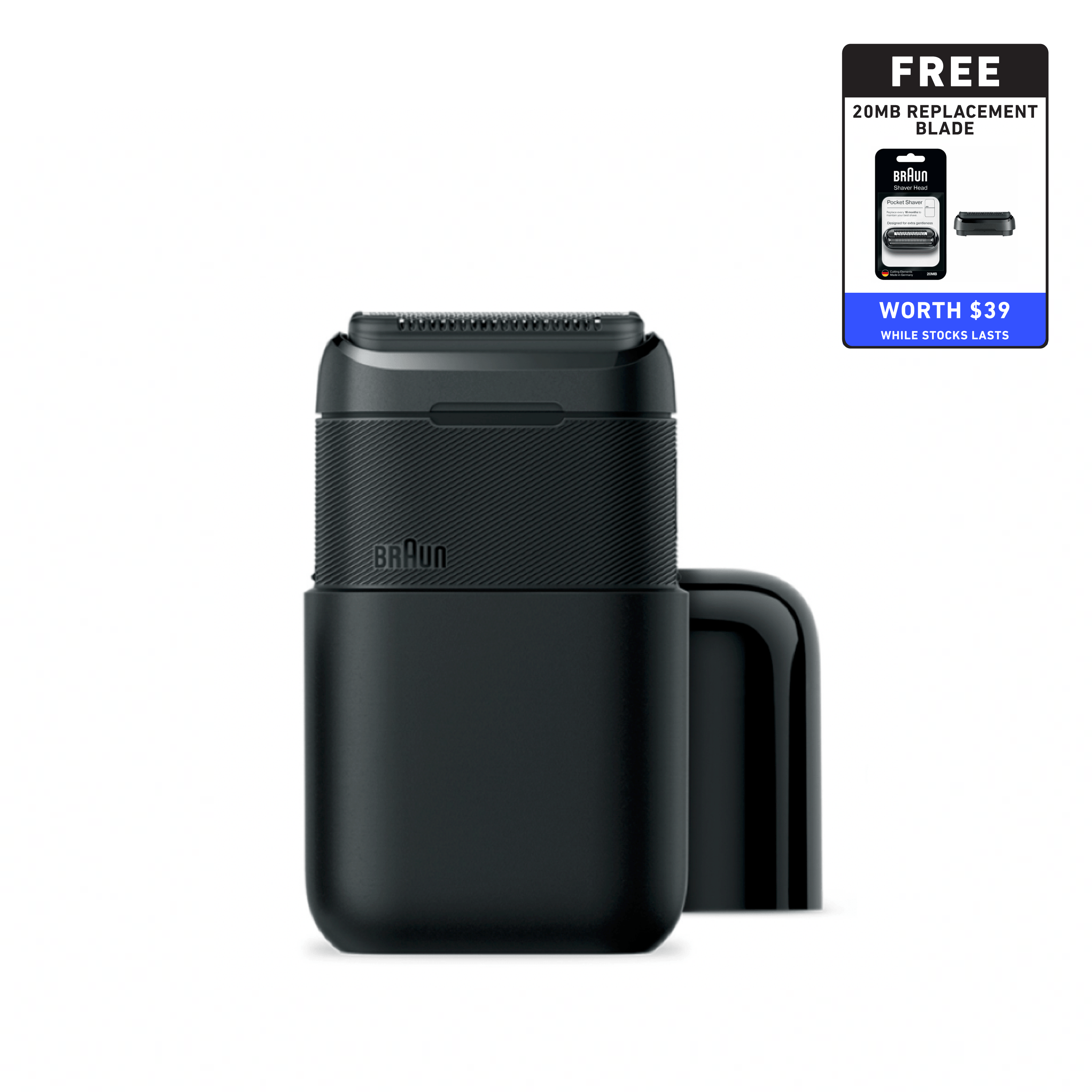 Braun Series X M1012 Waterproof Rechargeable Mini Shaver