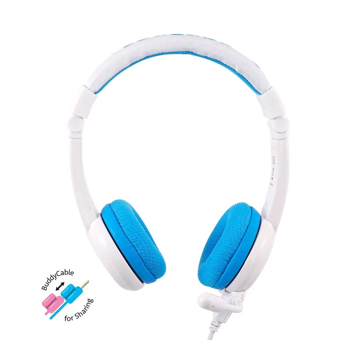 BuddyPhones School+ Wired Headphones with SafeAudio for Kids