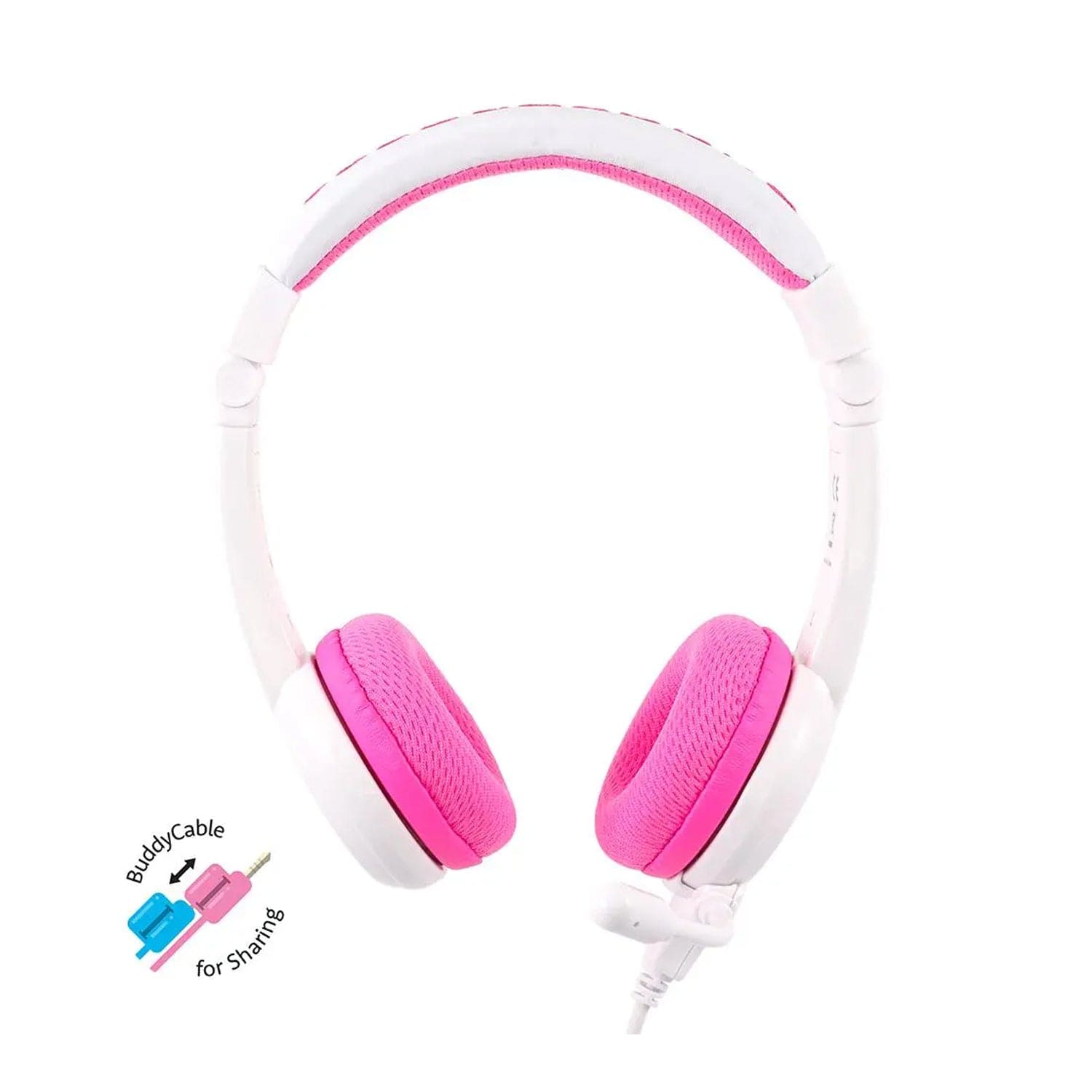 BuddyPhones School+ Wired Headphones with SafeAudio for Kids