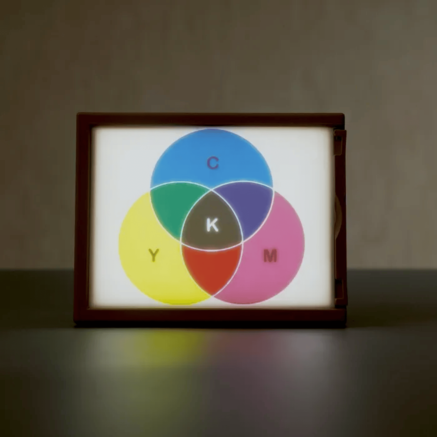 Bambu Lab PLA Basic CMYK Filaments with Reusable Spool