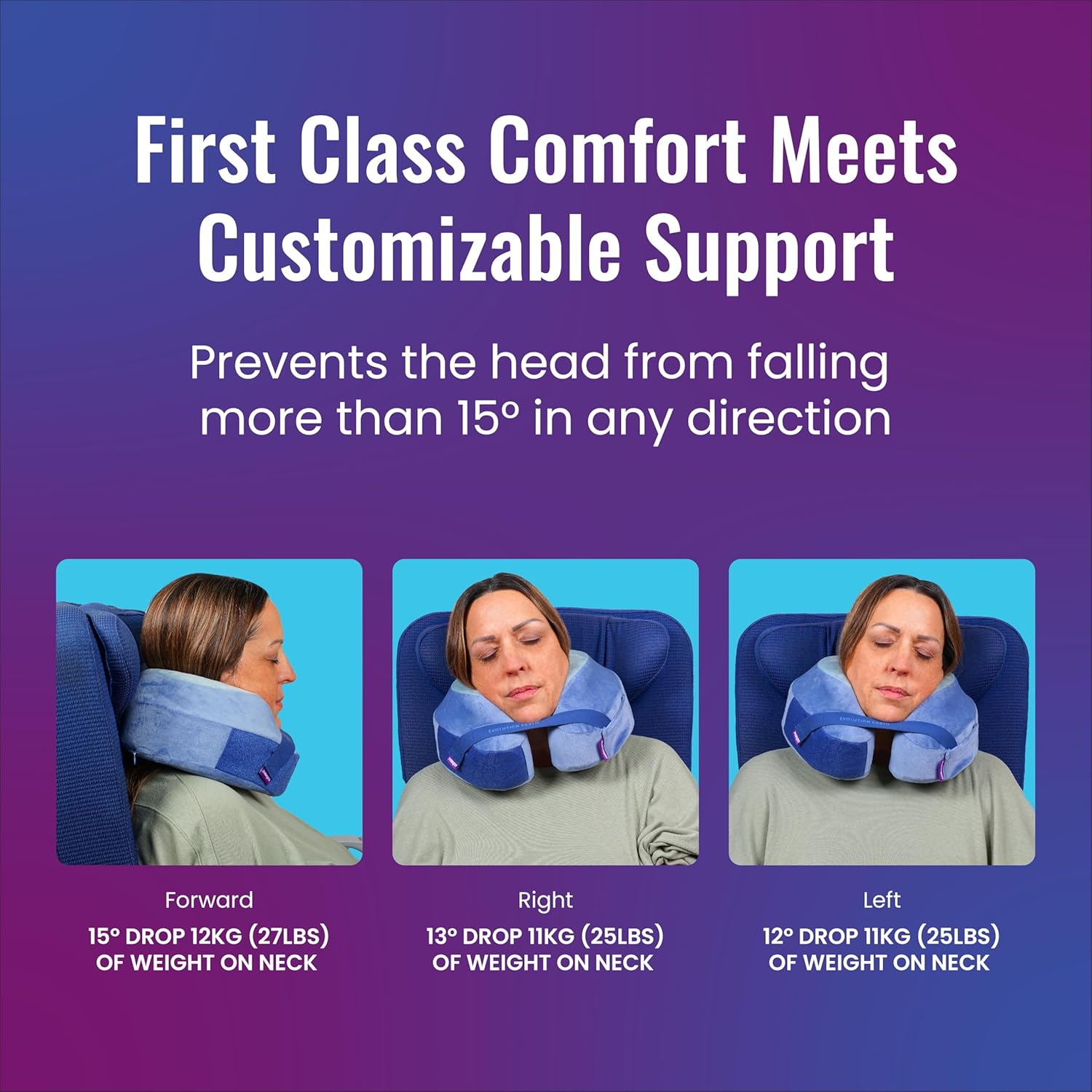 Cabeau Evolution Earth Deluxe Neck Pillow