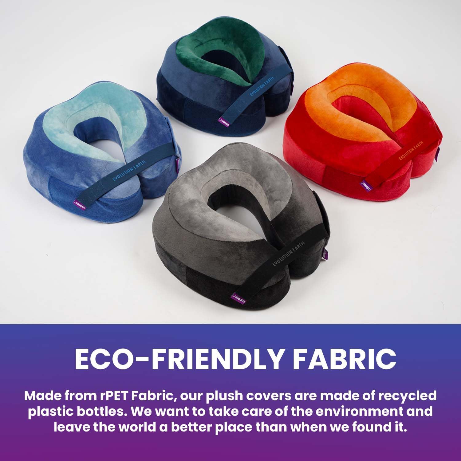 Cabeau Evolution Earth Deluxe Neck Pillow