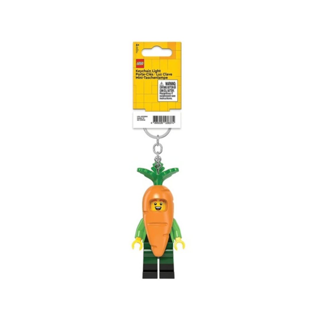 LEGO MINIFIGURES Carrot Mascot Keychain Light