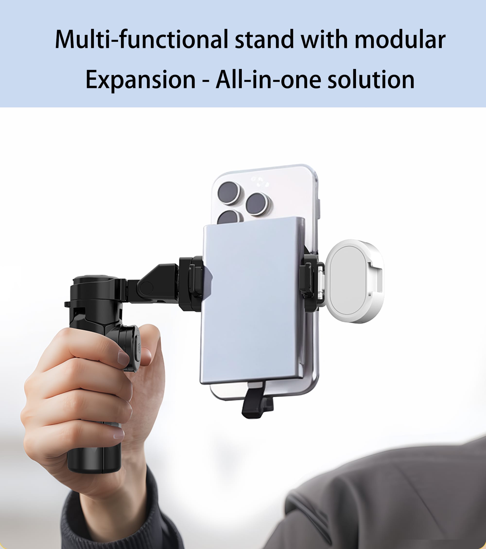 SKYZER MAC110 | Mini Multi-Functional Selfie Stick & Versatile Tripod