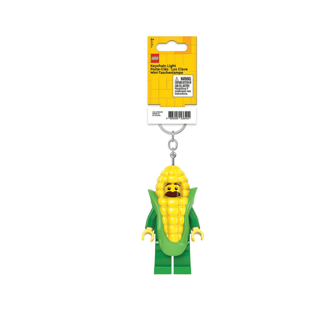 LEGO MINIFIGURES Corn Cob Guy Keychain Light