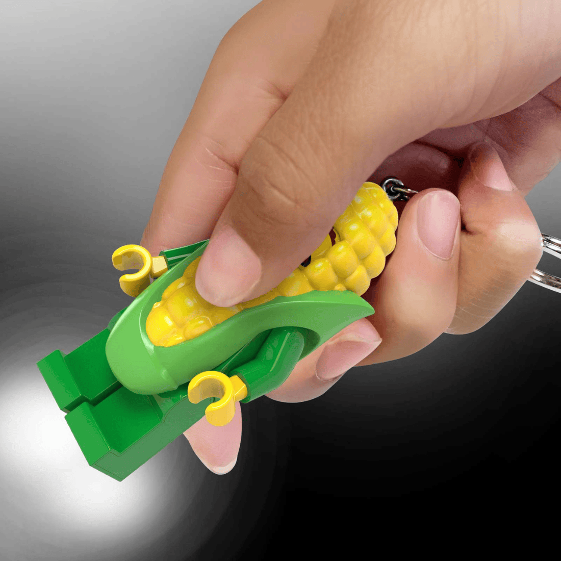 LEGO MINIFIGURES Corn Cob Guy Keychain Light