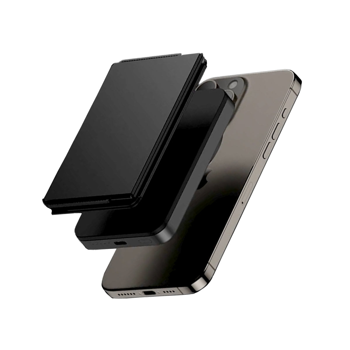 Energea MagWallet MagSafe Cash Holder & Up to 15W Wireless Charging
