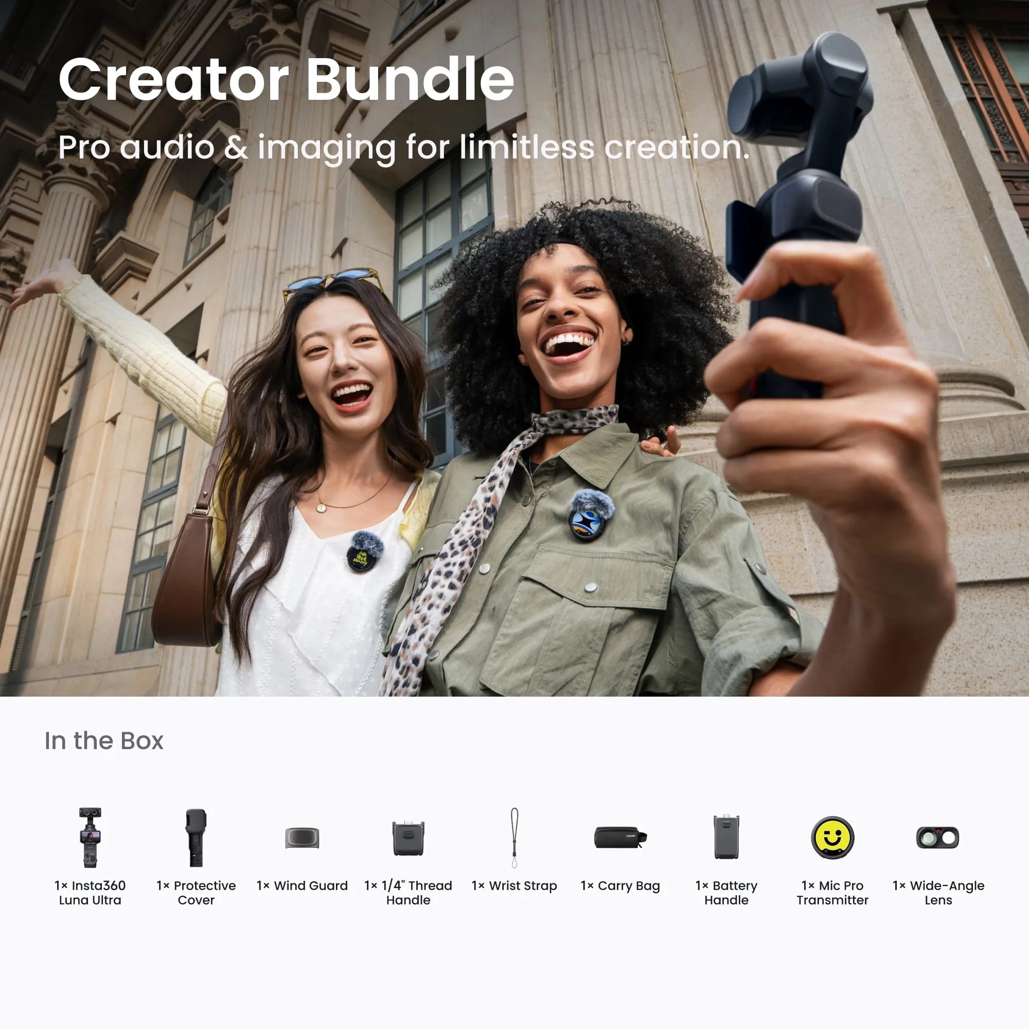 Insta360 Luna Ultra Gimbal Camera