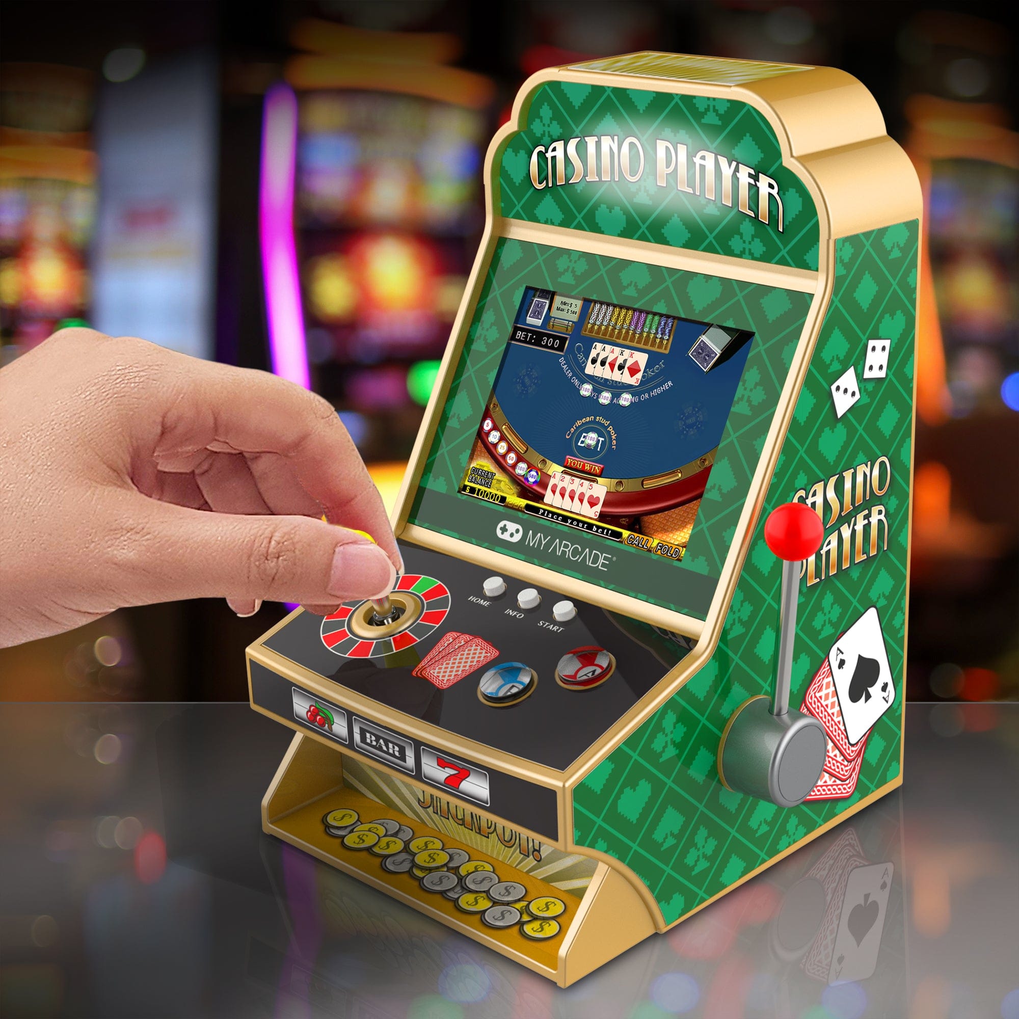 My Arcade Casino Player 3945 Handheld Games