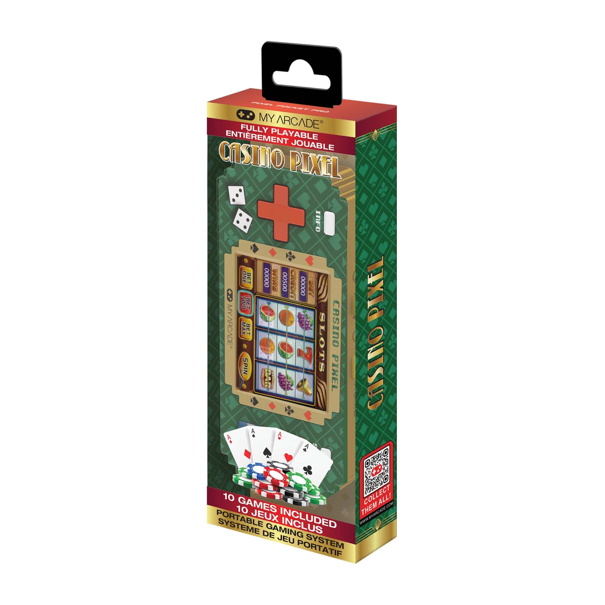 My Arcade Casino Pixel 3947 Handheld Games