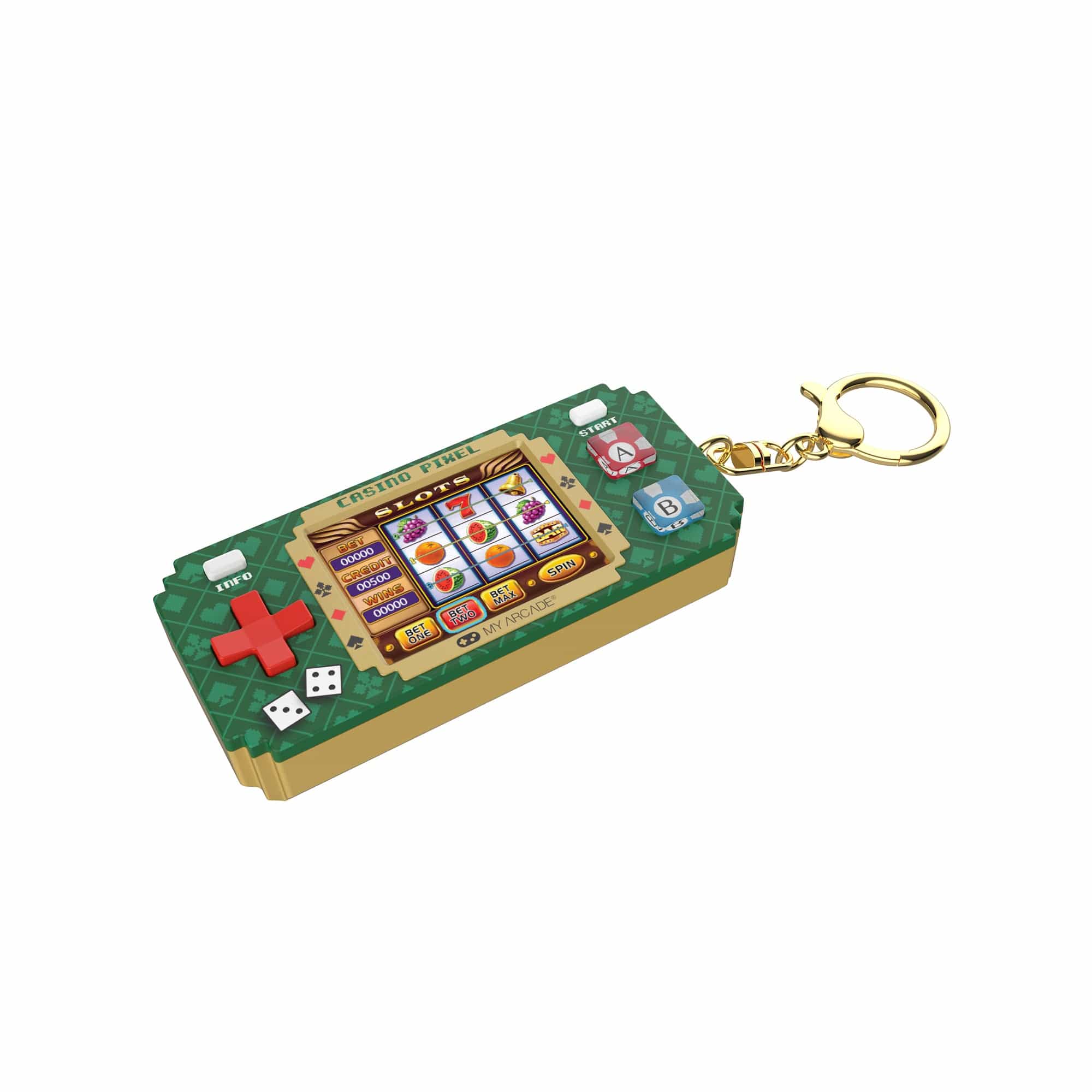 My Arcade Casino Pixel 3947 Handheld Games