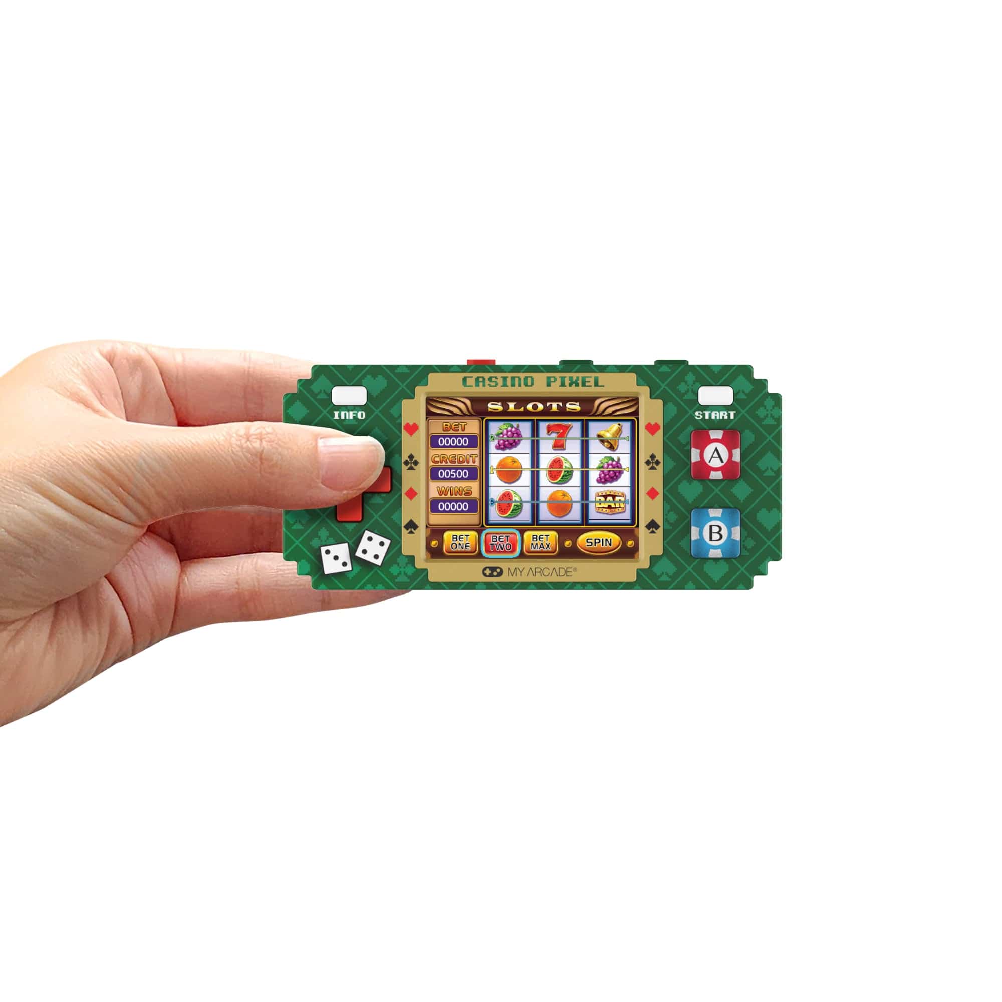 My Arcade Casino Pixel 3947 Handheld Games