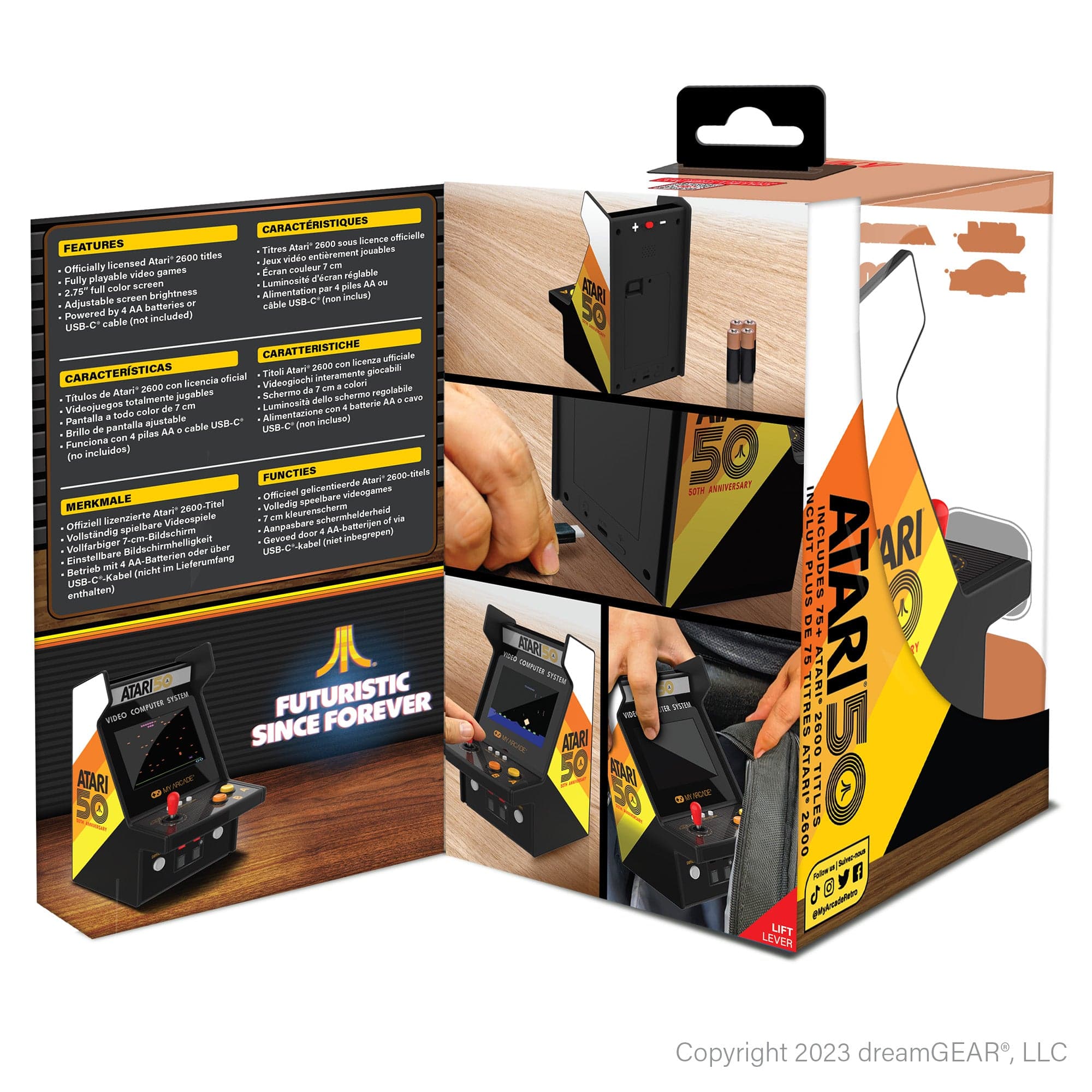 My Arcade ATARI Micro Player Pro 7013 Handheld Games