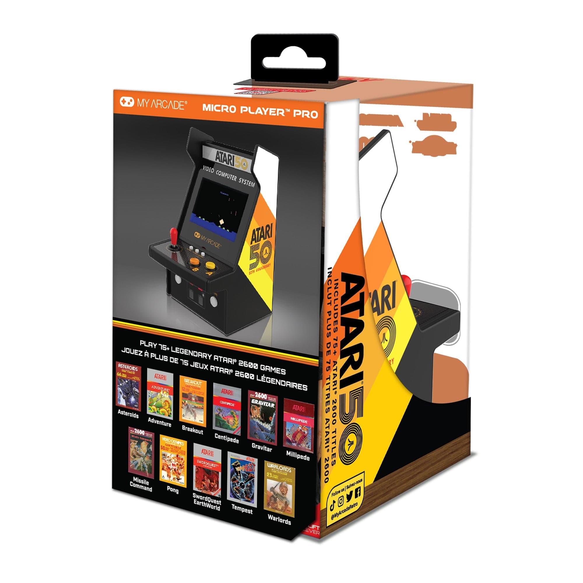 My Arcade ATARI Micro Player Pro 7013 Handheld Games