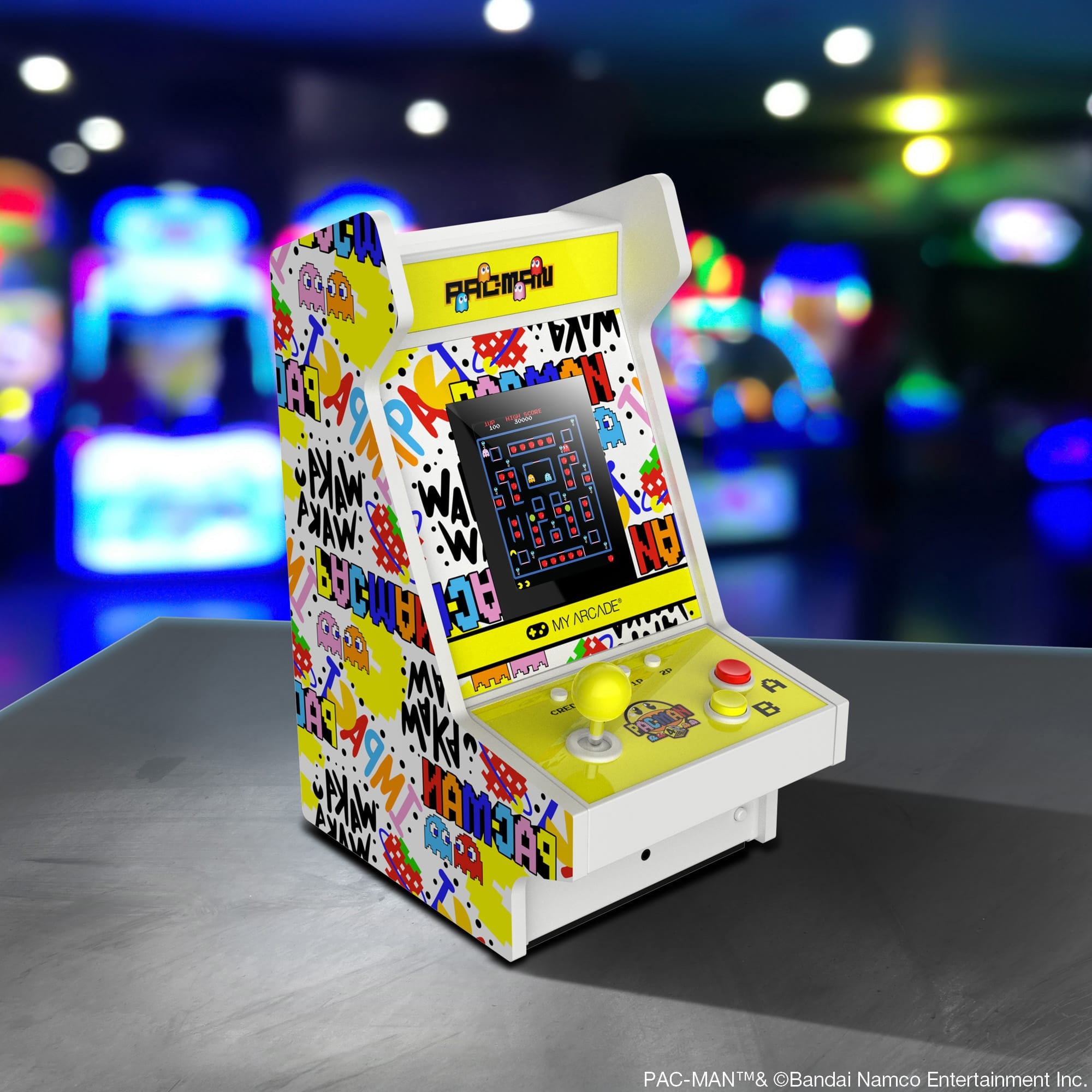 My Arcade Pac-Man 45th Anniversary Mighty Player 7196 Handheld Games