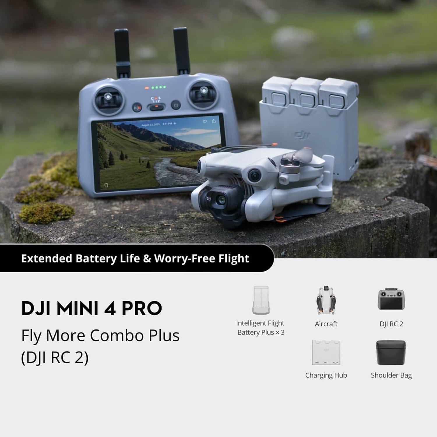 DJI Mini 4 Pro Fly More Combo Plus (DJI RC 2)