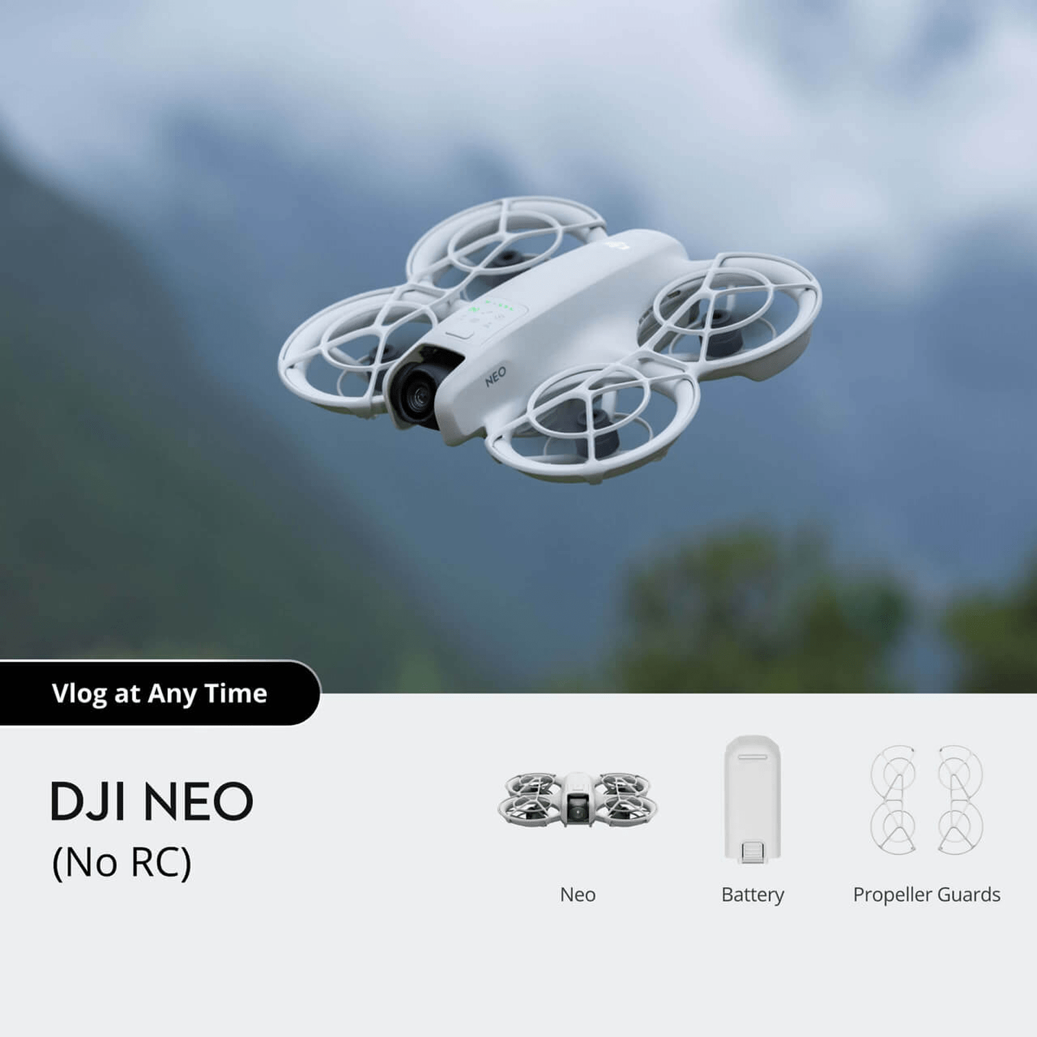 DJI NEO Palm-Sized FPV Drone for Vlogs