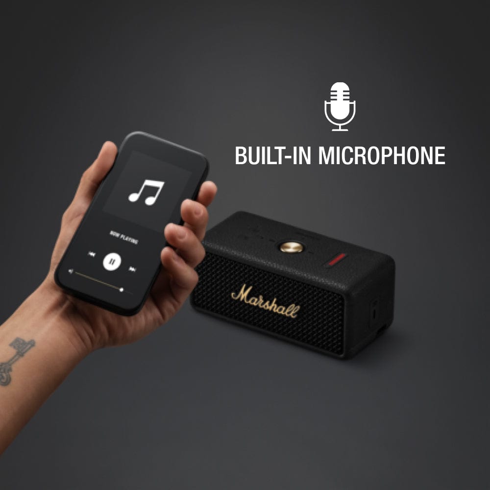 Marshall Emberton III Black＆Brass Marshall Emberton III (Black & Brass) – Challenger Singapore