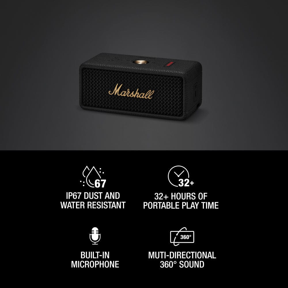 Marshall Emberton III Portable Bluetooth Speaker | Metapod SG