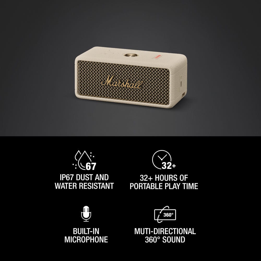 Marshall Emberton III Portable Speaker – Extra 5% Off & Same Day