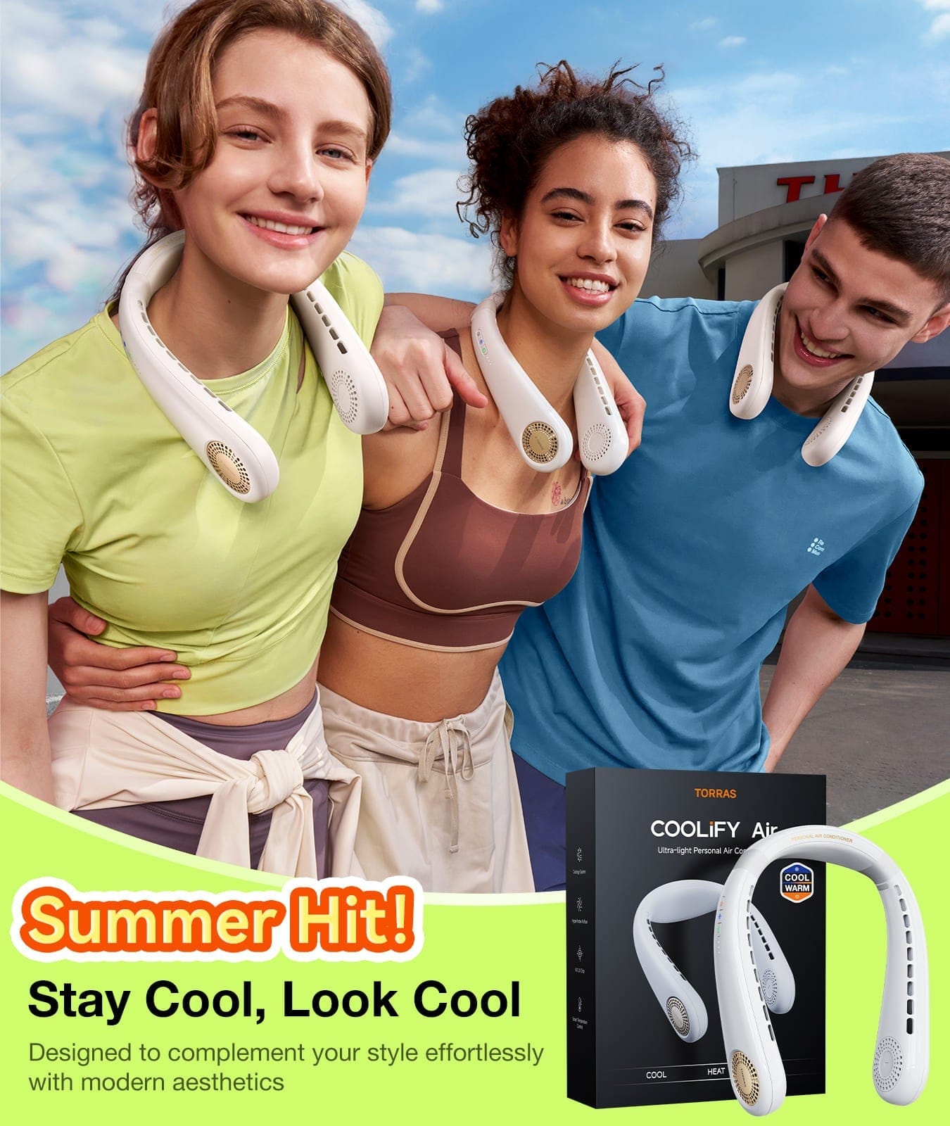 Torras Coolify Air Portable Neck Air Conditioner