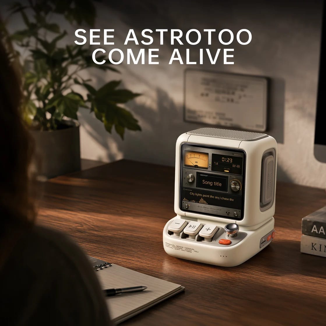Divoom Astrotoo Pixel Bluetooth Speaker