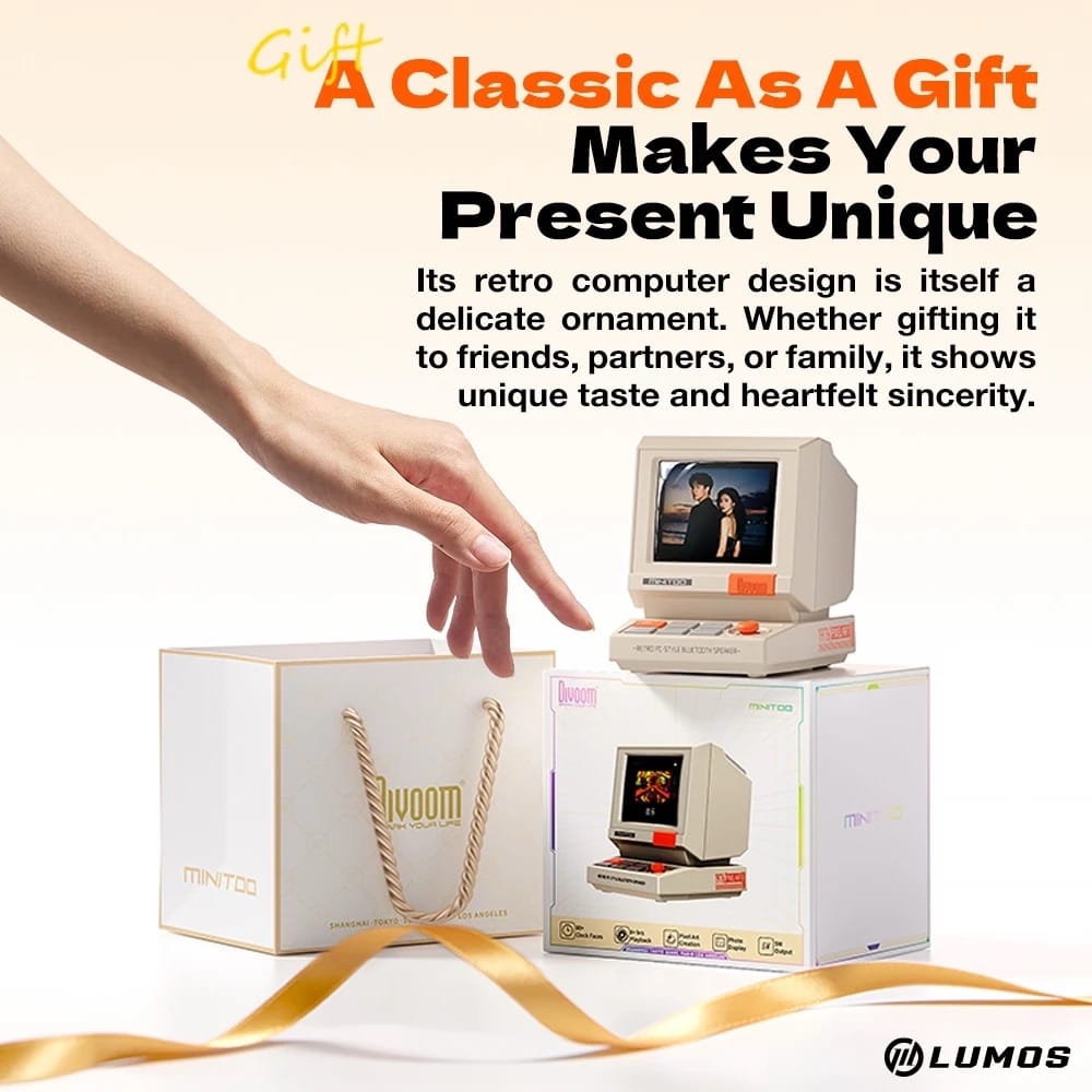 Divoom MiniToo Pixel Bluetooth Speaker