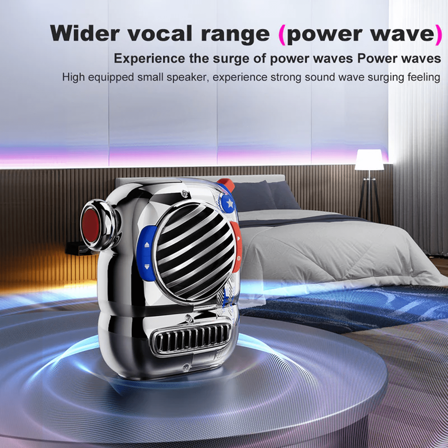 Divoom Spark-Pop Portable Bluetooth Speaker