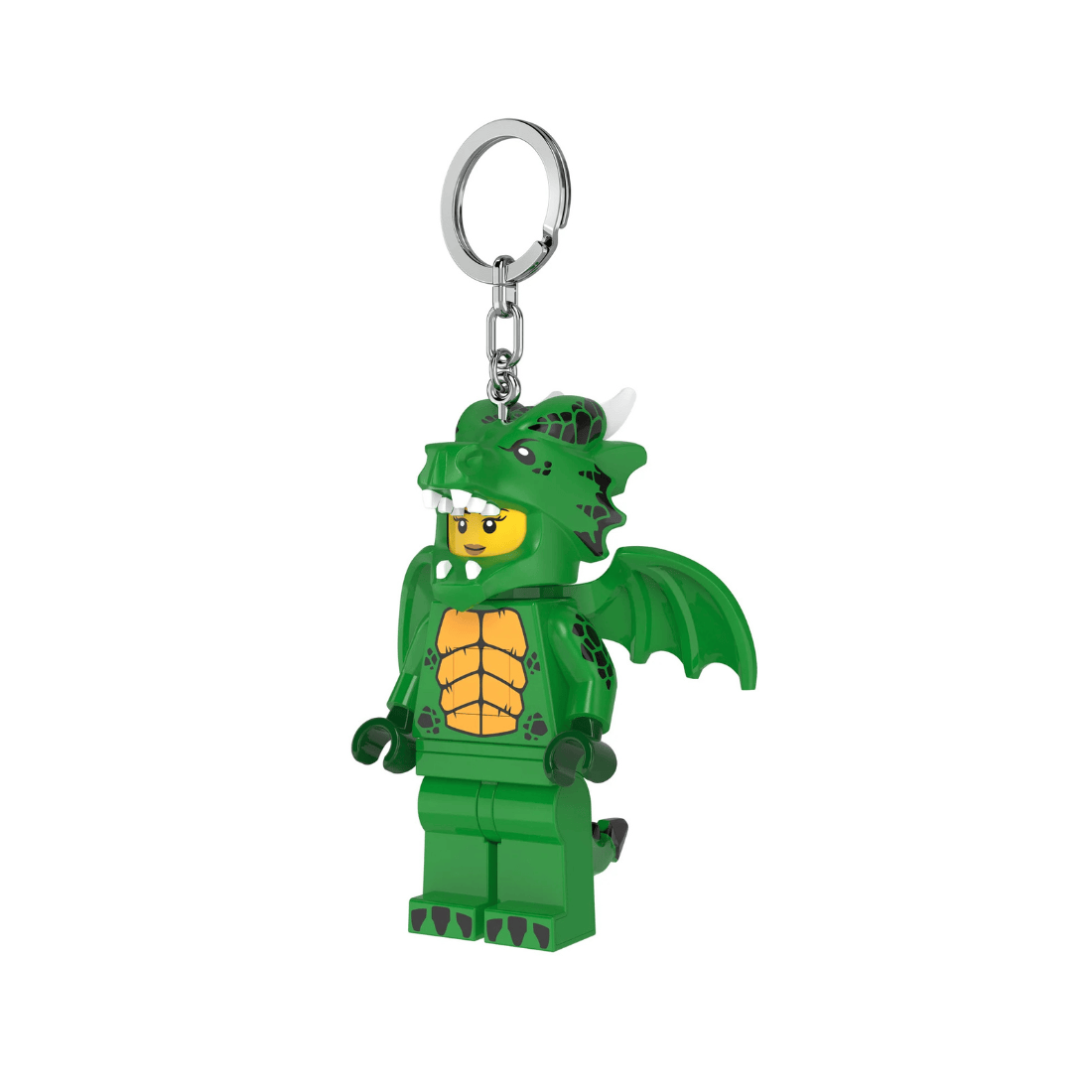 LEGO MINIFIGURES Green Dragon Girl Keychain Light