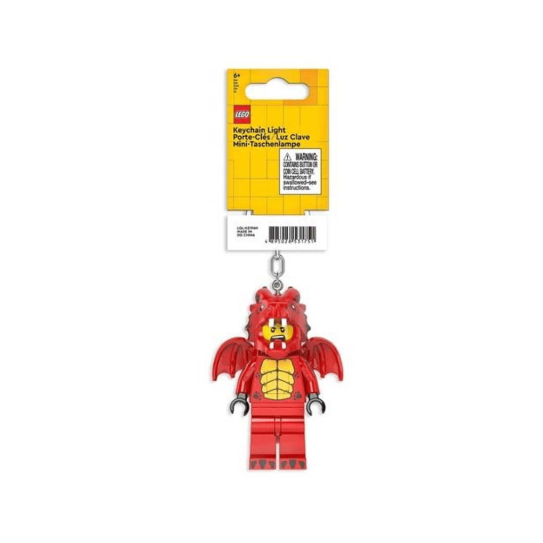 LEGO MINIFIGURES Dragon Suit Guy Keychain Light