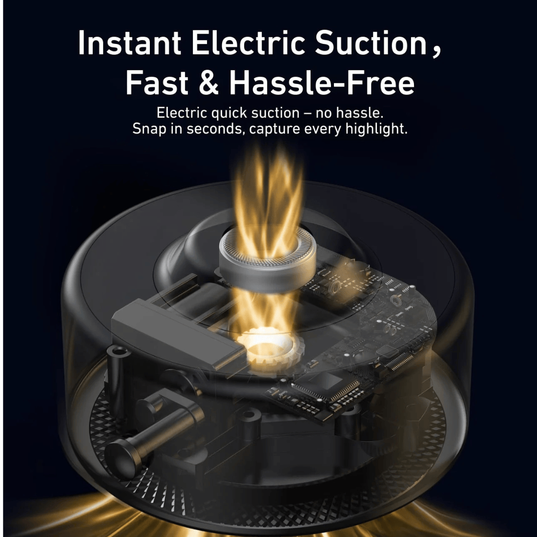 Telesin Electric Suction Cup Mount