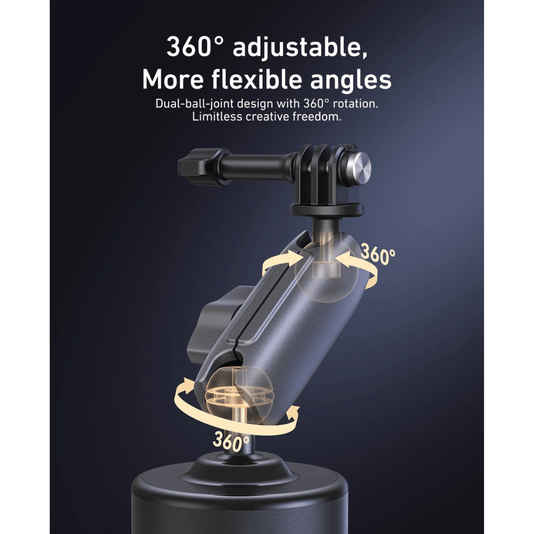 Telesin Electric Suction Cup Mount