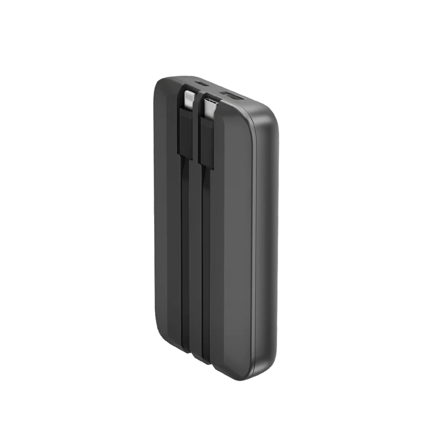 Energea Integra Duo 10,000 mAh PowerBank with Built-In Lightning & USB Type-C Cables