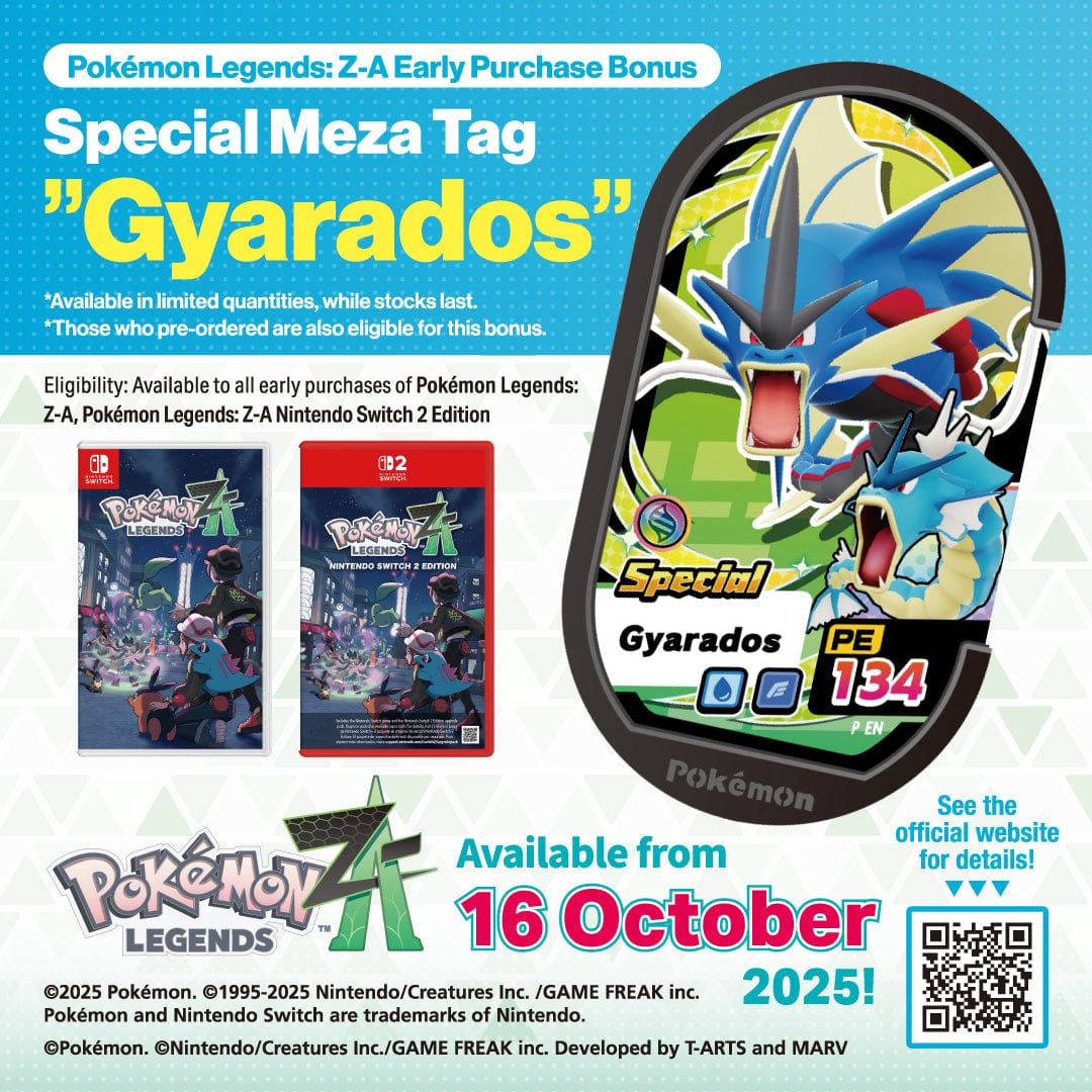 [PRE-ORDER] Nintendo Switch Pokémon Legends: Z-A (Ships from 16th October)