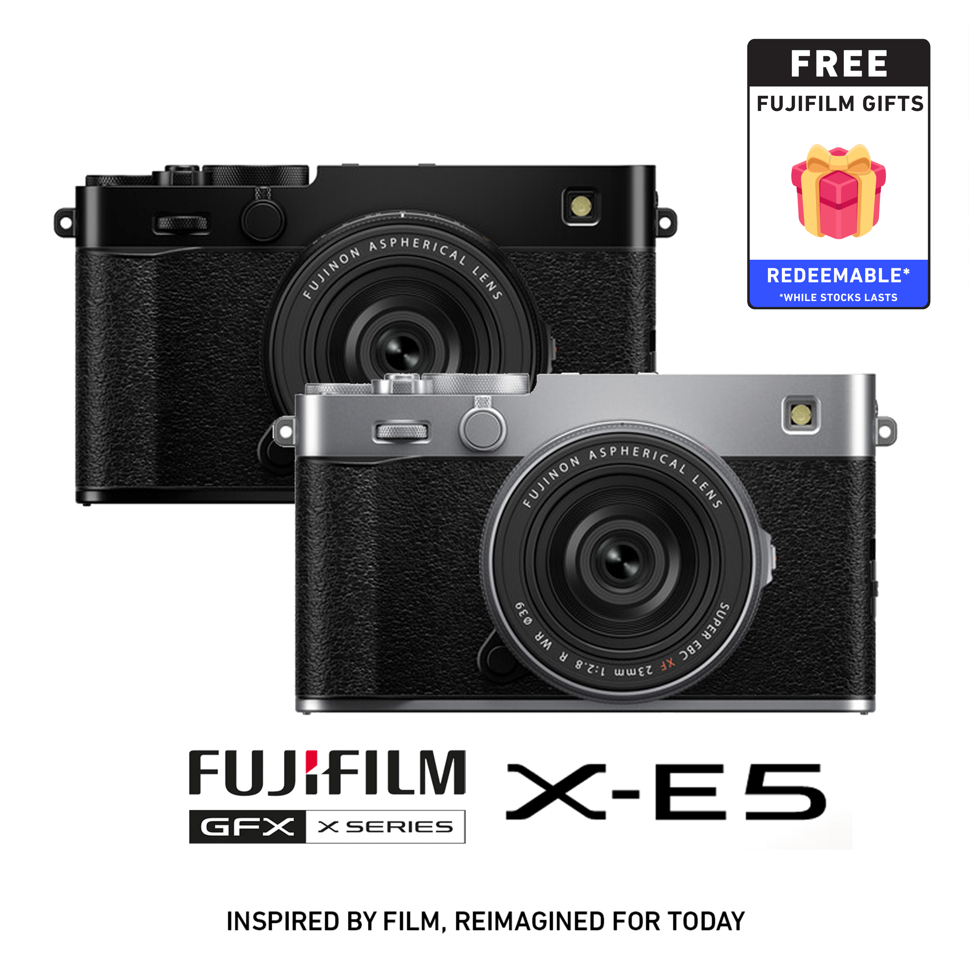 FUJIFILM X-E5 Mirrorless Camera